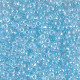 Miyuki seed beads 8/0 - Glacier blue lined crystal ab 8-269
